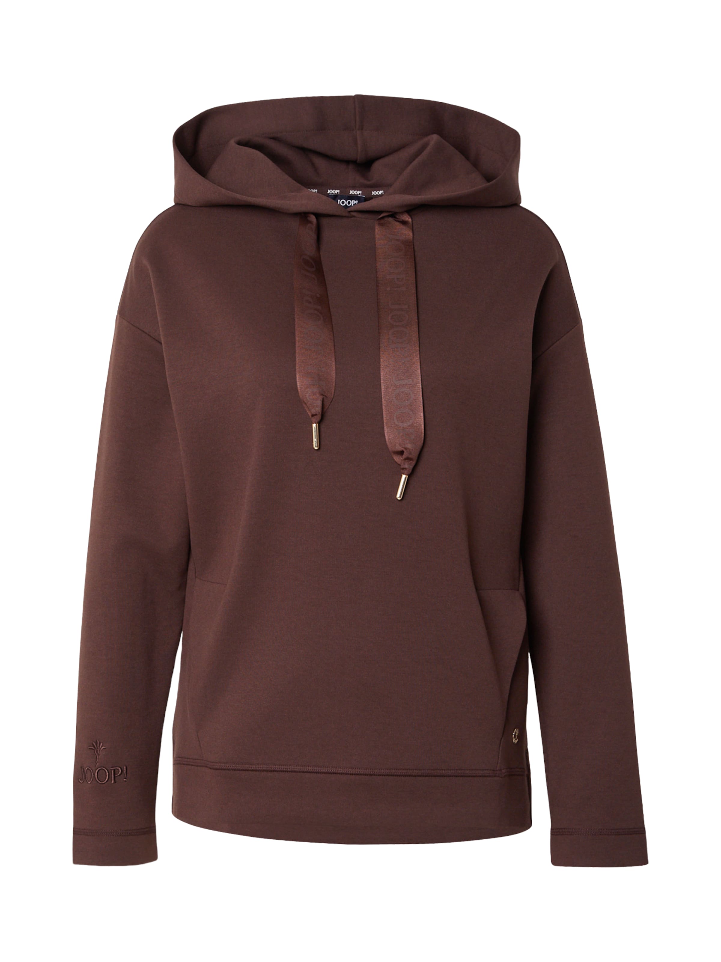 JOOP! Sweatshirt in XS in de kleur Donkerbruin, Productweergave