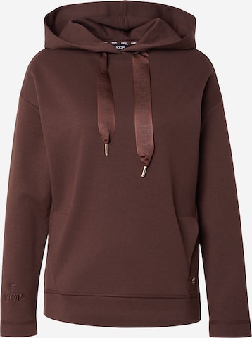 JOOP! Sweatshirt i brun: framsida