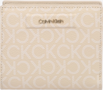 Calvin Klein - Cartera en beige: frente