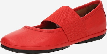 Ballerines à lanières 'Right Nina' CAMPER en rouge : devant