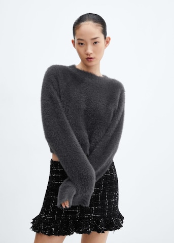 MANGO Sweater 'Sullivan' in Grey: front