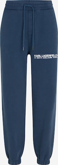 kék / fehér Karl Lagerfeld Nadrág 'Rue St-Guillaume' - 34, Termék nézet