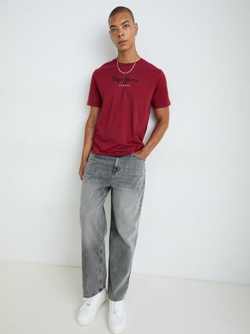 Pepe Jeans Koszulka 'EGGO' w kolorze czerwony