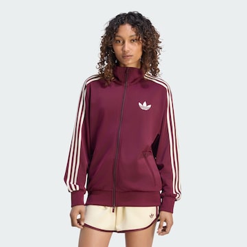 Veste de survêtement 'Firebird' ADIDAS ORIGINALS en rouge : devant