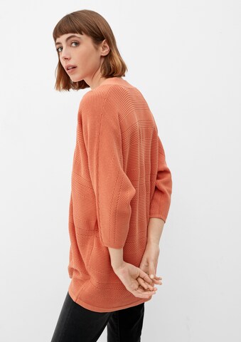 s.Oliver Knit Cardigan in Orange