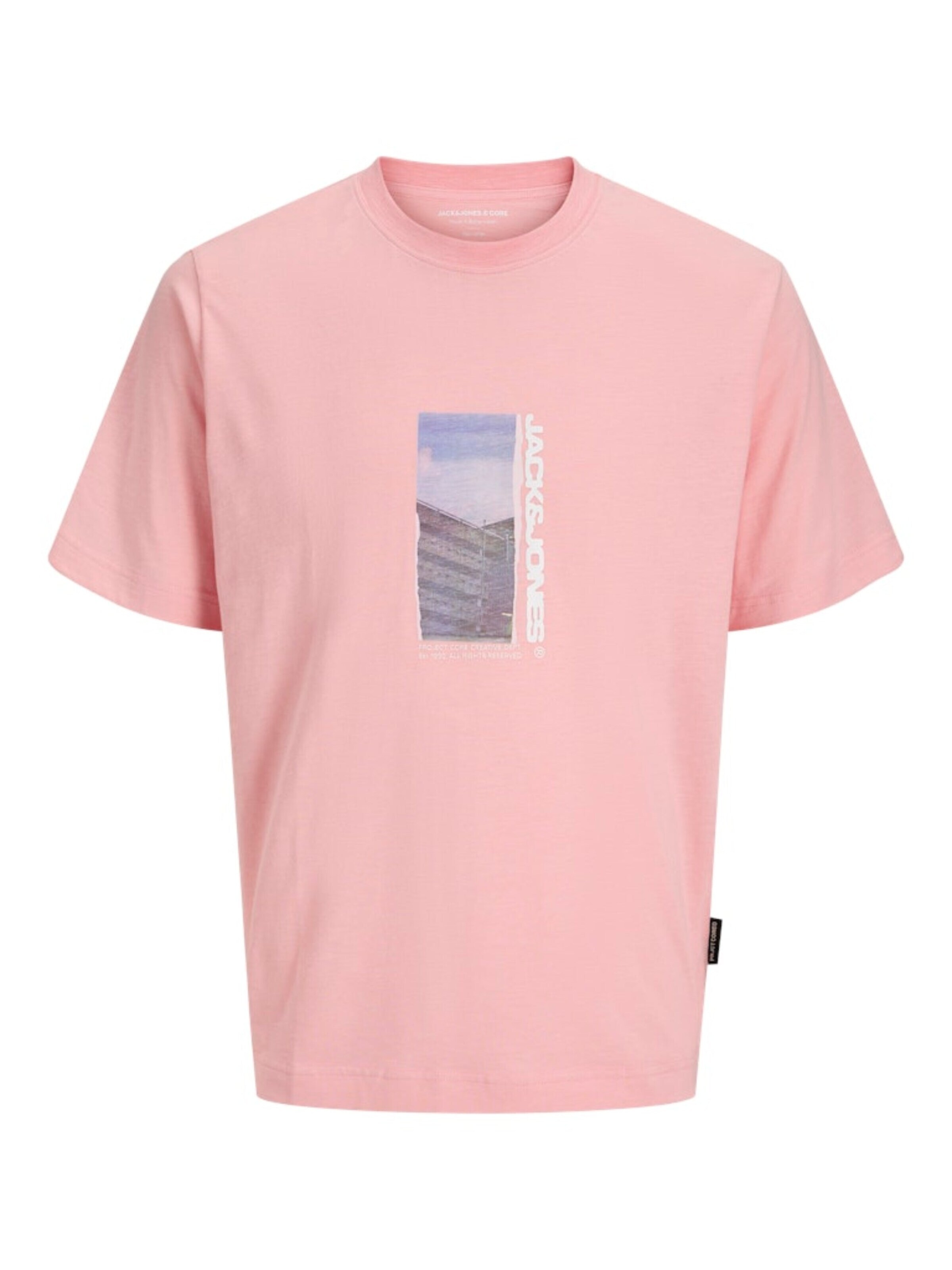 JACK & JONES Shirt in Roze: voorkant