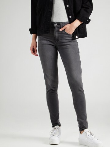 Skinny Jeans '721 HIGH RISE SKINNY' di LEVI'S ® in grigio: frontale
