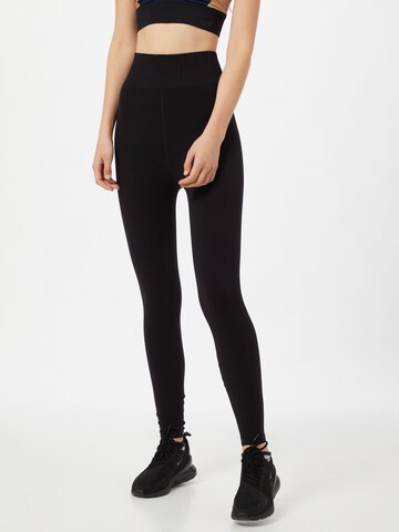 Skinny Pantaloni sport de la ONLY PLAY pe negru: față