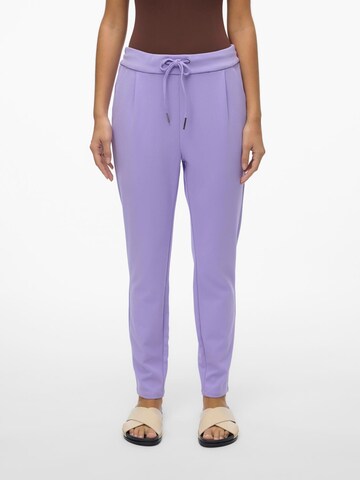 VERO MODA Tapered Housut 'ZAMIRAEVA' värissä lila