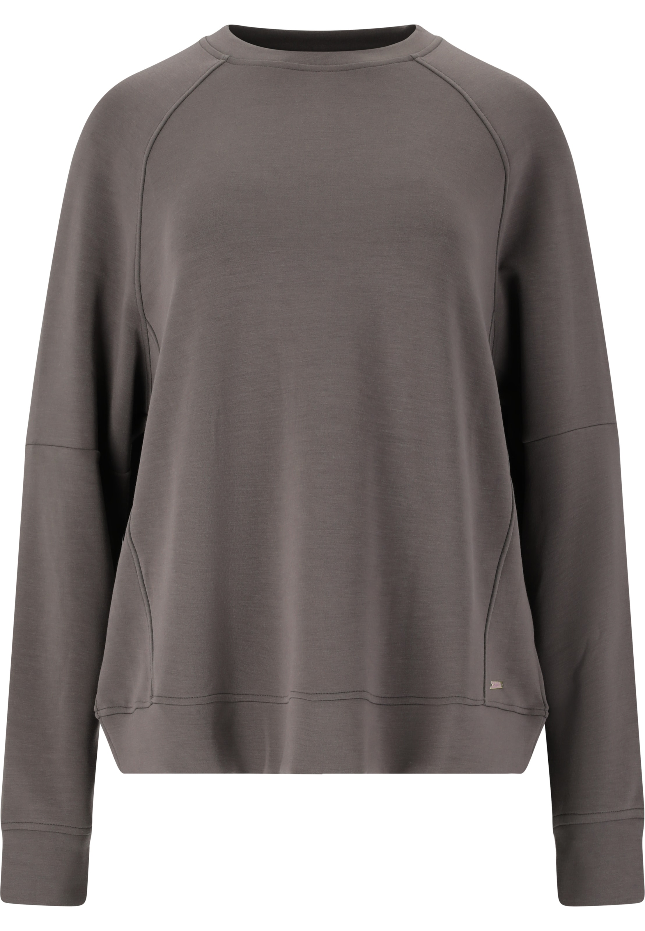 Athlecia Sports sweatshirt 'Jacey' in Brown: front