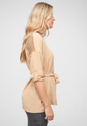 Cloud5ive Bluse in Beige