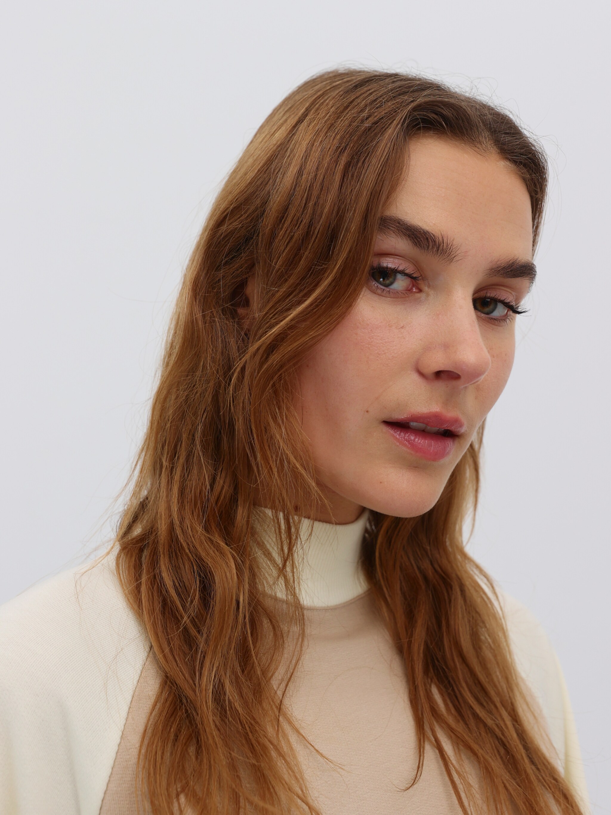 EDITED Produits Sweat-shirt 'Birthe' beige foncé