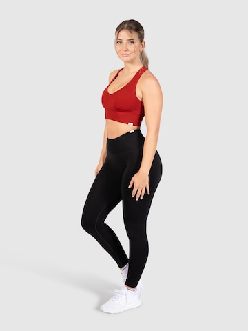 Smilodox Bralette Sports Top in Red