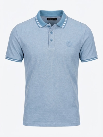 Ombre T-Shirt en S en bleu clair, Vue avec produit