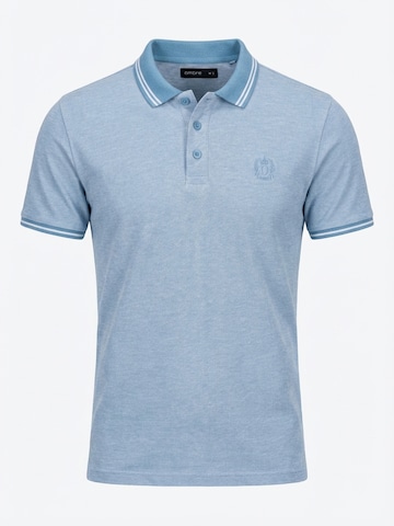 Ombre Shirt in Blauw: voorkant