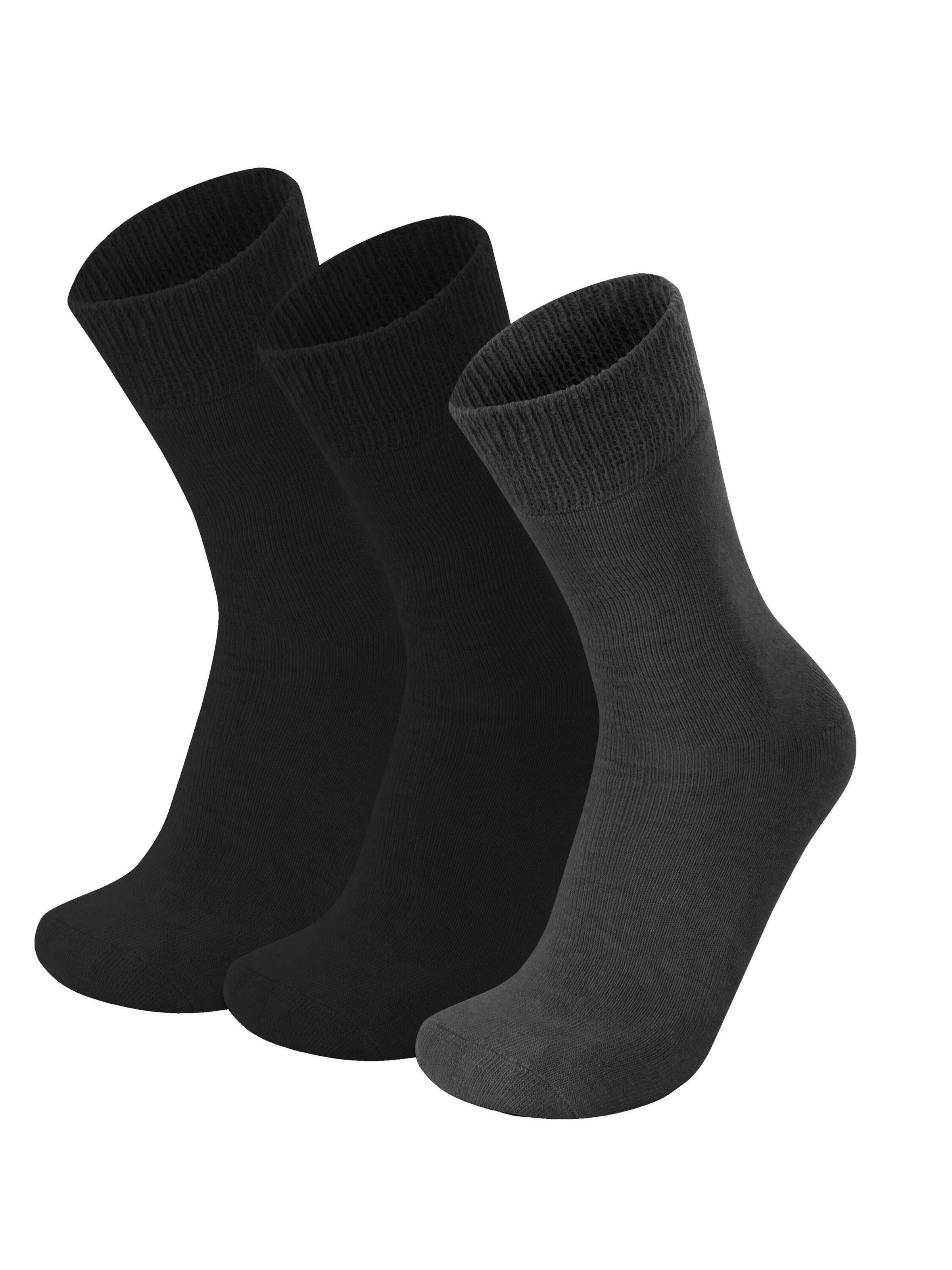 normani Socken in Schwarz: Vorderseite