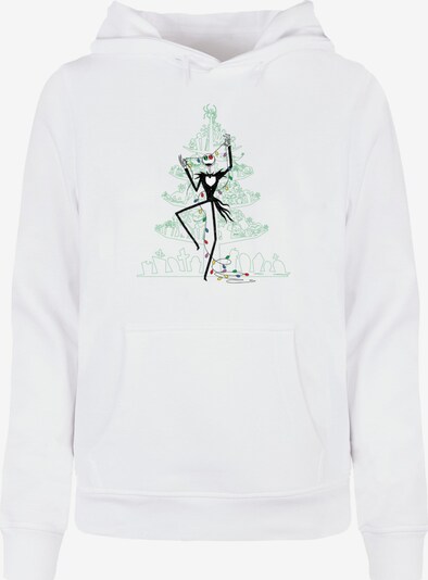 ABSOLUTE CULT Sweatshirt 'The Nightmare Before Christmas - Tree 2' in Emerald / Red / Black / White, Item view