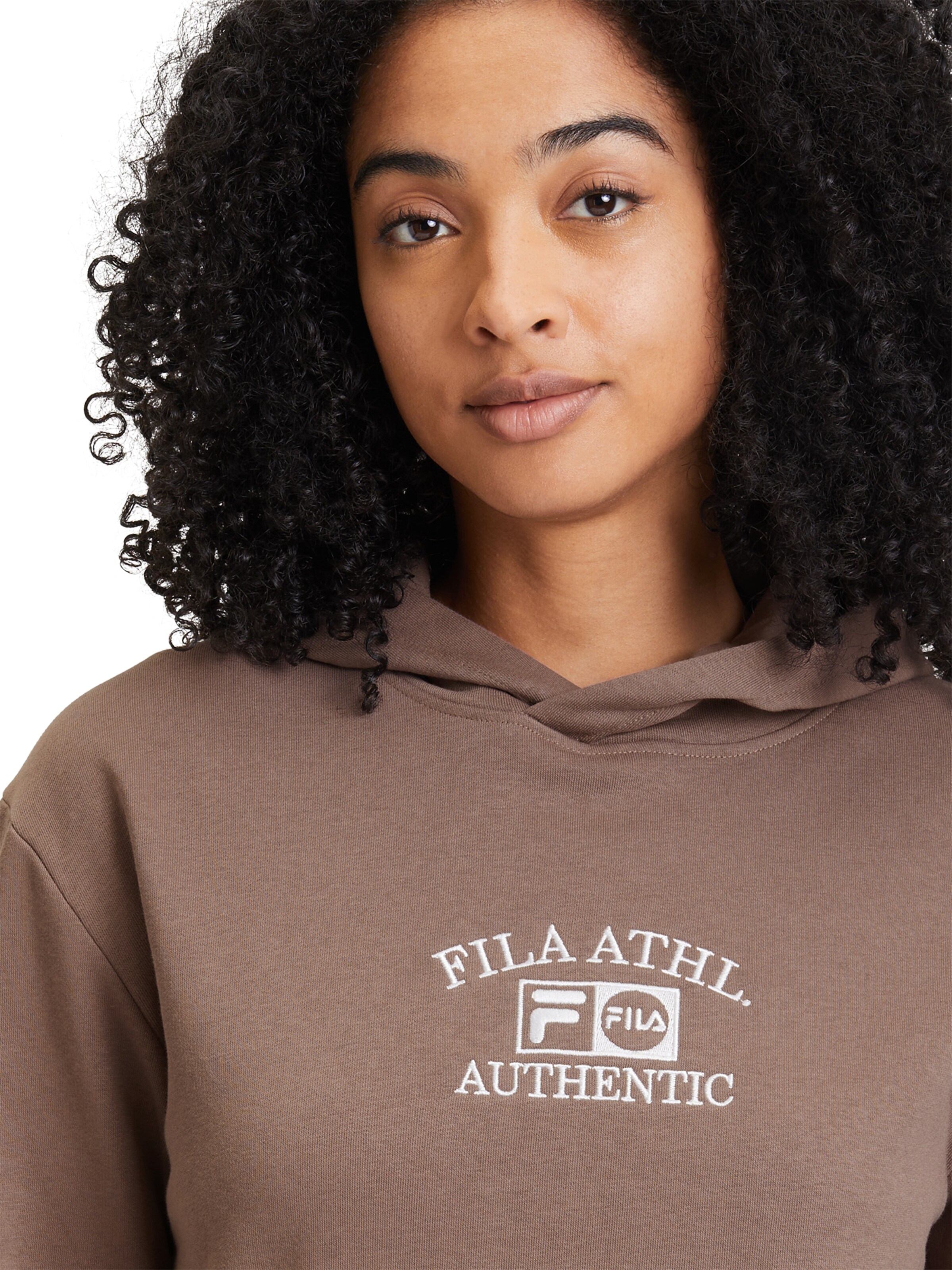 FILA Спортивный свитшот 'LINNA' в Коричневый