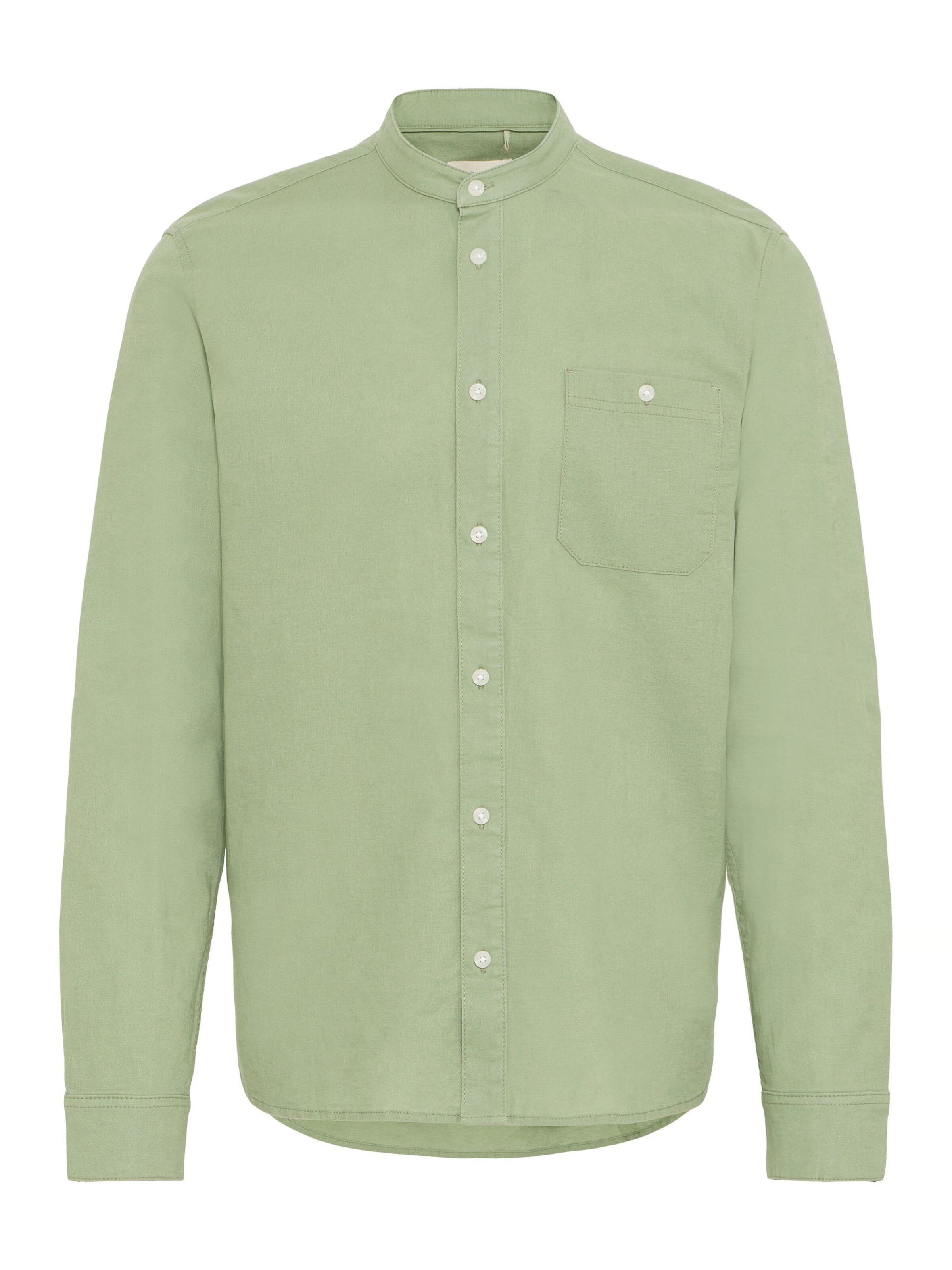 Camicia ' BHBAY ' di BLEND in verde: frontale