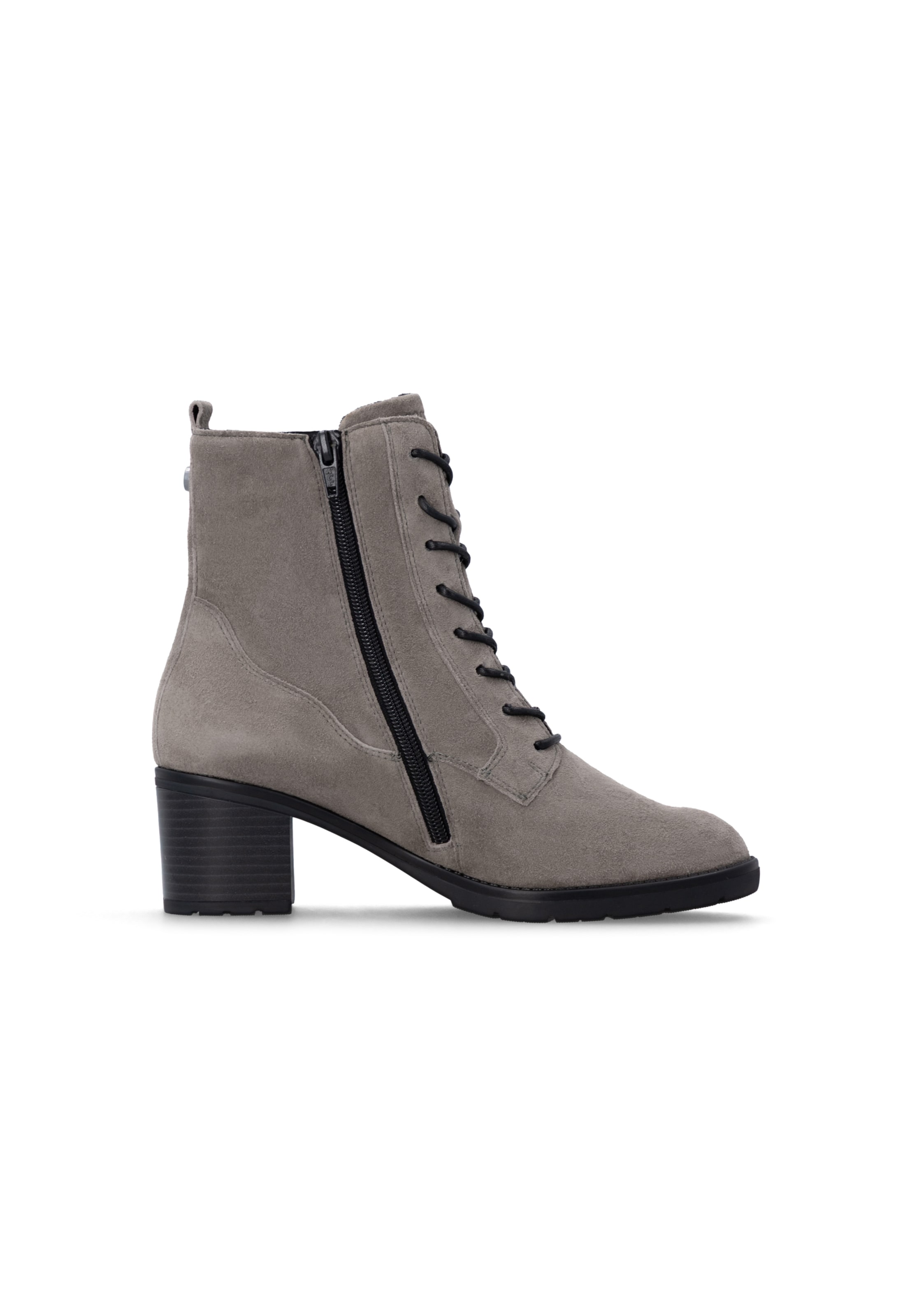 REMONTE Lace-up bootie 'D2A80' in Grey