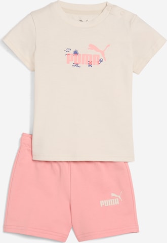 Set 'Minicats Sandy Adventures' de la PUMA pe alb: față