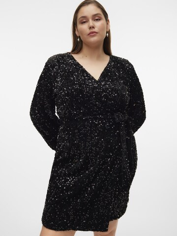 Vero Moda Curve Cocktailjurk in Zwart