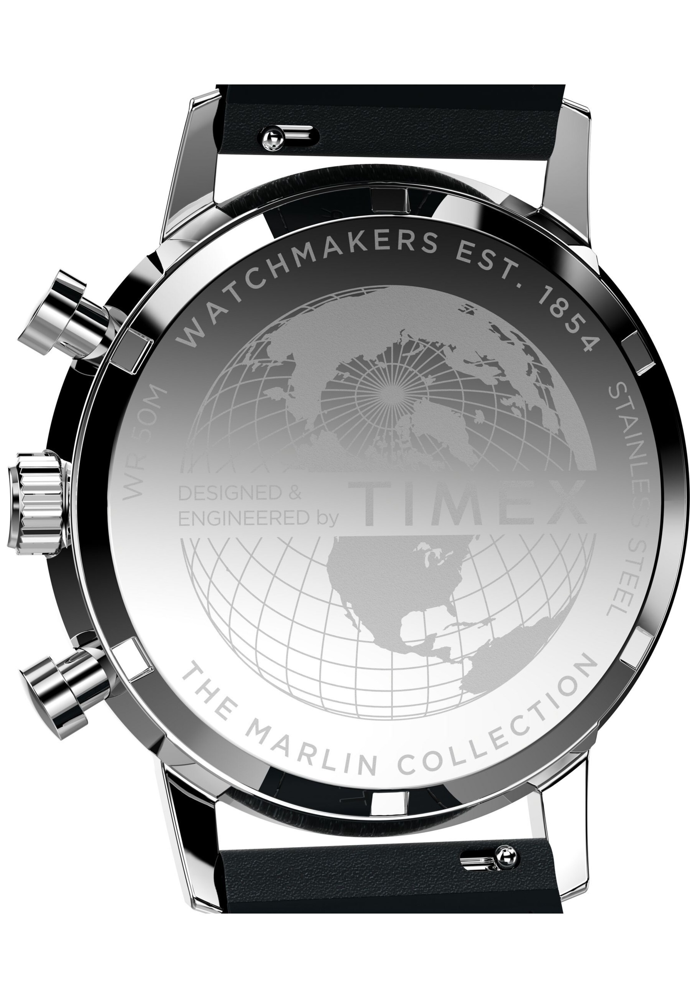 Montre à affichage analogique 'Marlin' TIMEX en noir