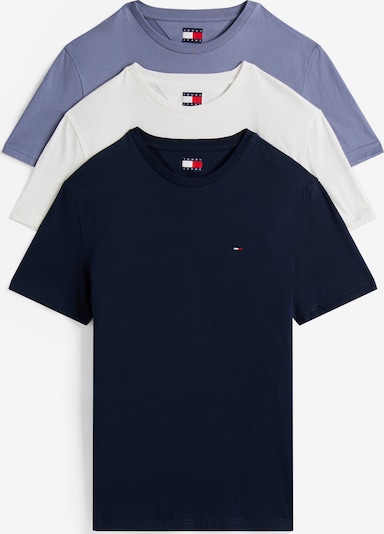 Tommy Jeans Majica u morsko plava / opal / bijela, Pregled proizvoda