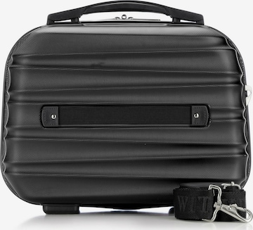 Wittchen Toiletry Bag 'GROOVE LINE' in Black