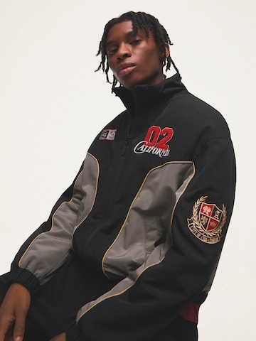 Veste mi-saison Bershka en noir