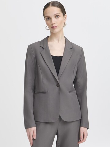 Blazer 'DORTHEA' di ICHI in grigio: frontale