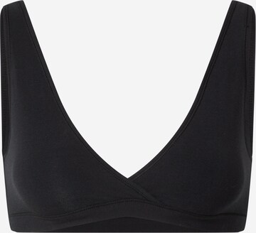 ETAM Bralette Bra 'COTON 360' in Black: front