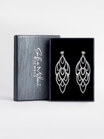 Sofia Milani Earrings 'Flower' in Silver