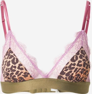 LOVE Stories Kolmio Rintaliivi värissä ruskea: etupuoli