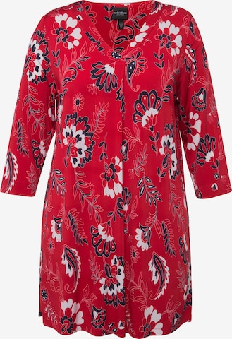 Ulla Popken Shirt in Rood: voorkant