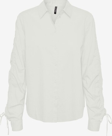 PIECES Blouse 'Brenna' in White: front