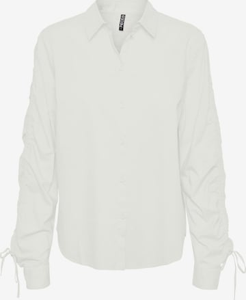 PIECES Blouse 'Brenna' in White: front