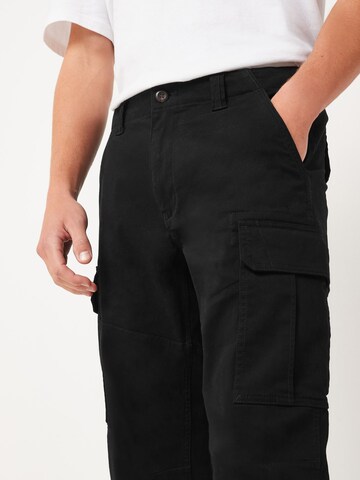Regular Pantalon cargo Next en noir