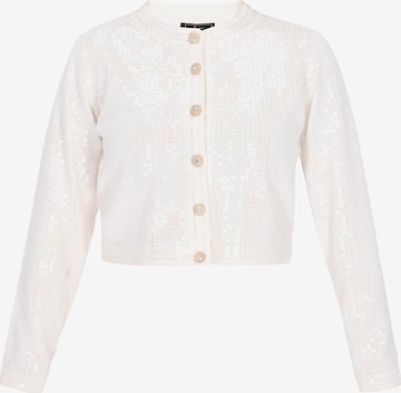 faina Kardigan 'Fashion Look' w kolorze biały: przód