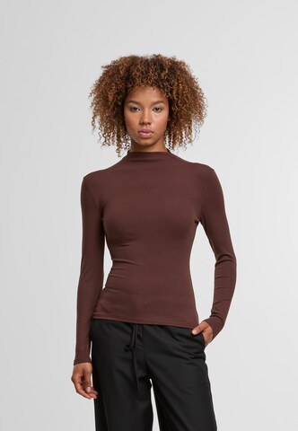 Pull-over Urban Classics en marron : devant