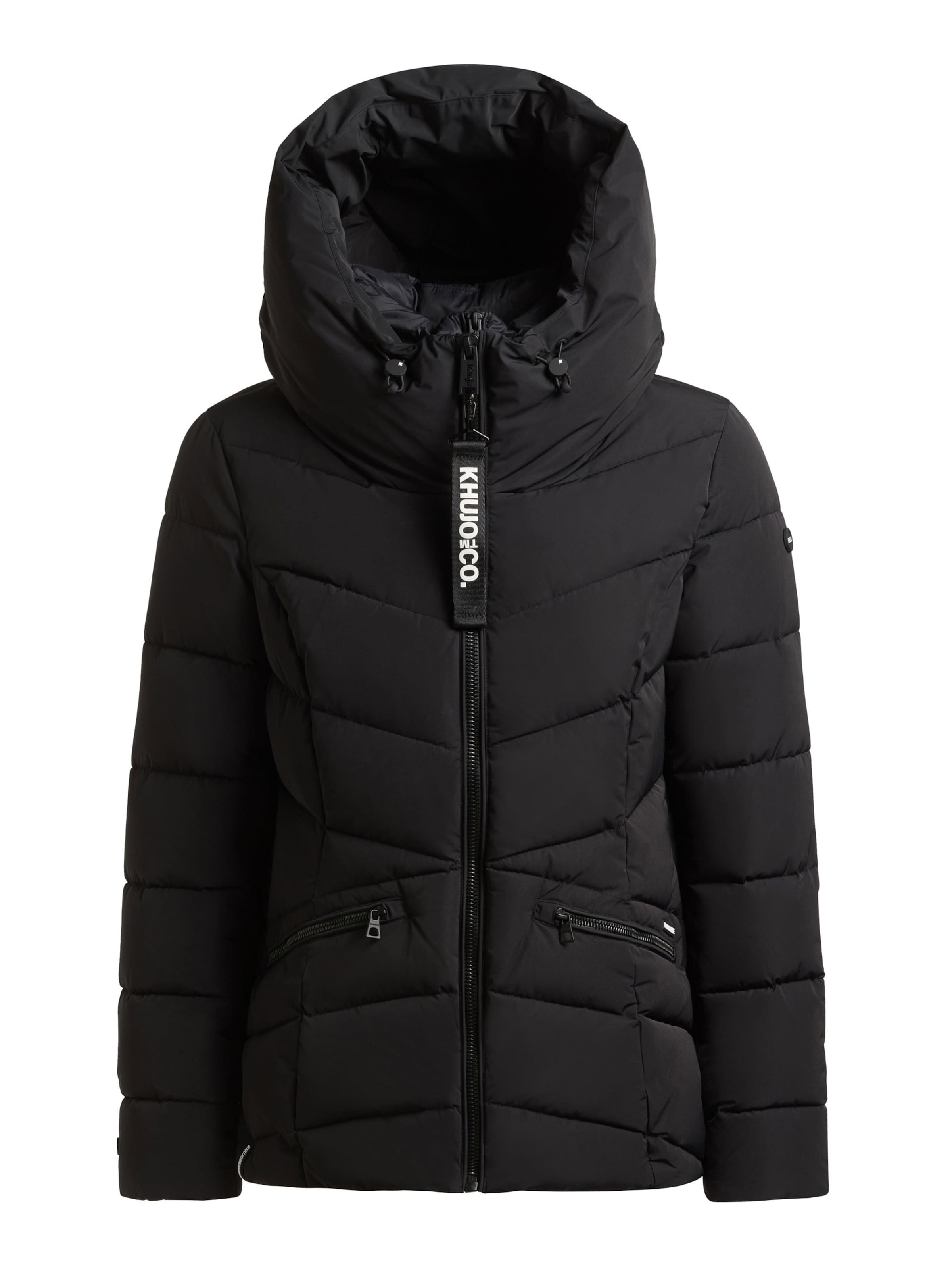 khujo - Chaqueta de invierno 'Hersch2' en negro: frente