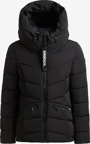 khujo - Chaqueta de invierno 'Hersch2' en negro: frente