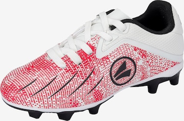 JAKO Soccer Cleats in Red: front