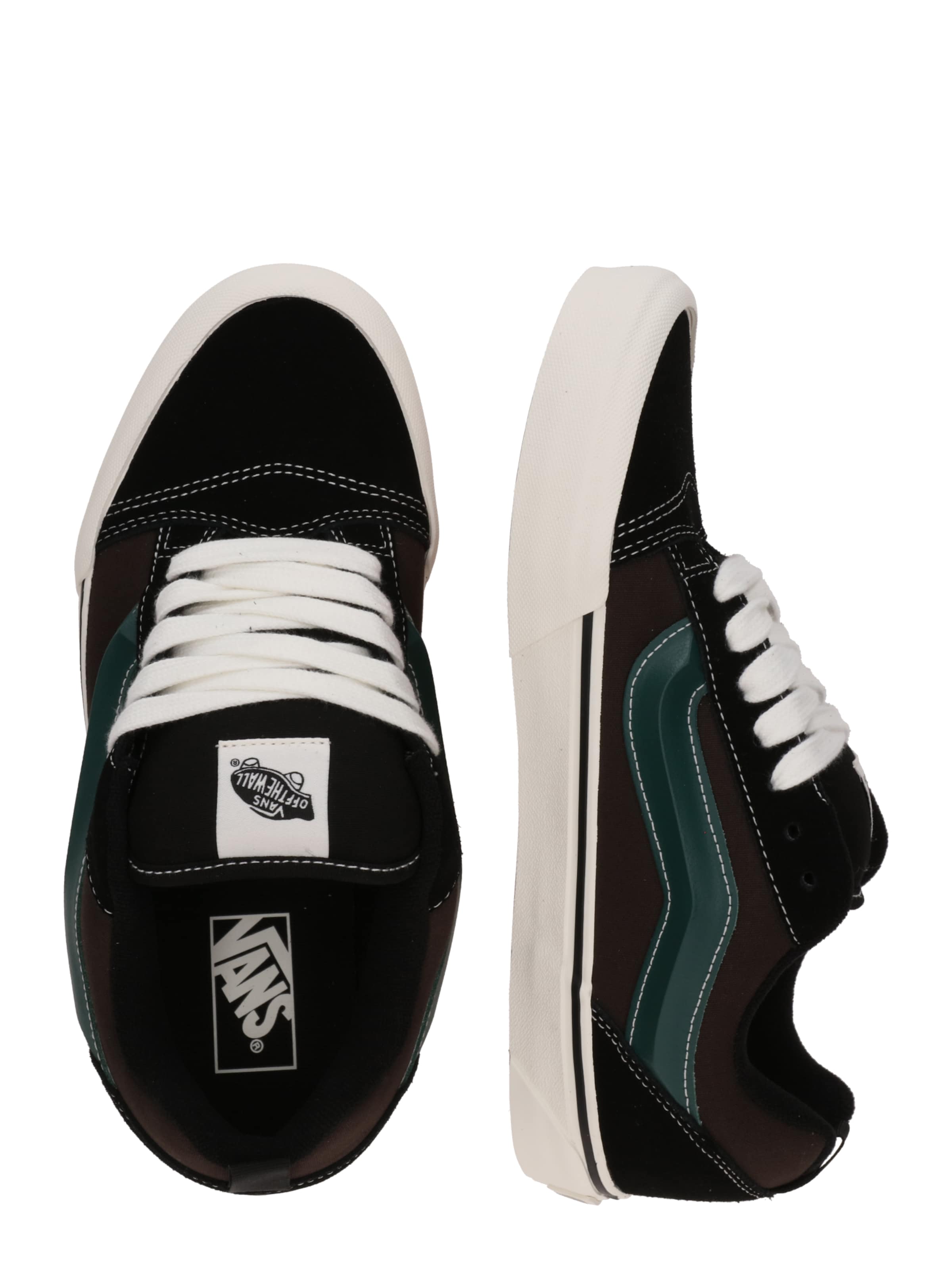 VANS Trainers 'Knu Skool' in Green: side