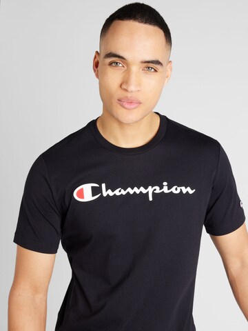 Champion Authentic Athletic Apparel - Camisa em preto