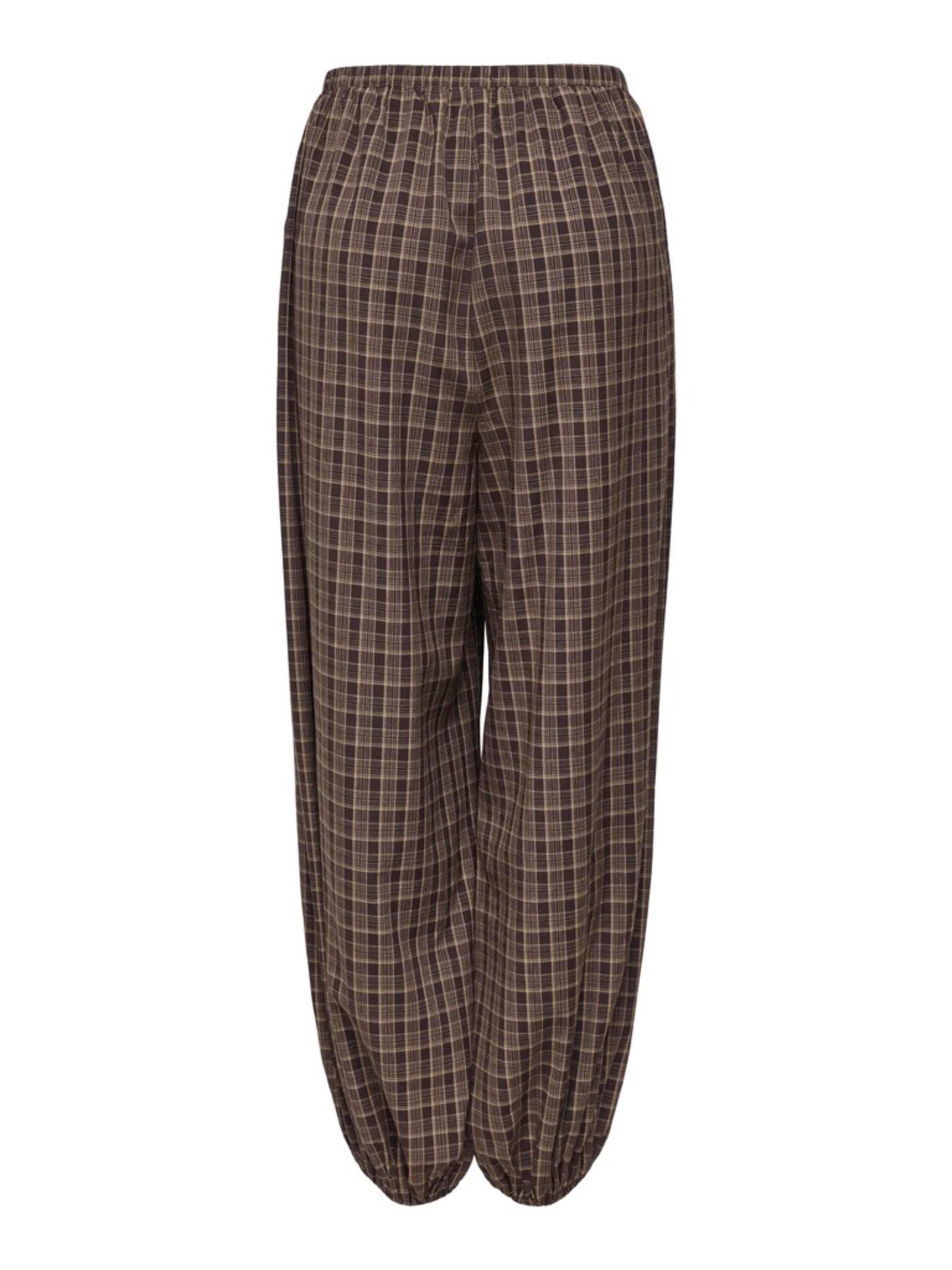 ONLY Carmakoma - Tapered Pantalón 'CARYUNA' en marrón