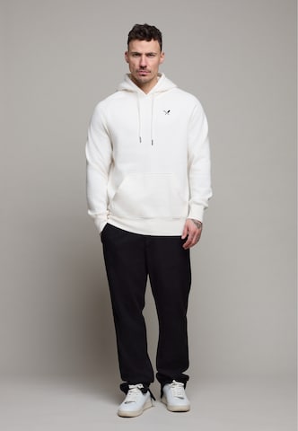 Felpa 'Chalk' di Distorted People in bianco