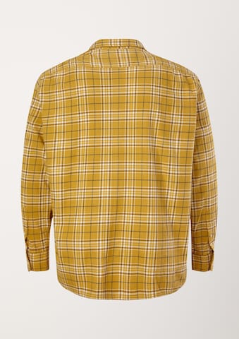 Coupe slim Chemise s.Oliver en jaune
