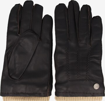 bugatti Full Finger Gloves in Brown