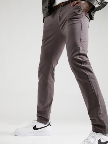 INDICODE JEANS Slimfit Chino 'GOWER' in Grijs